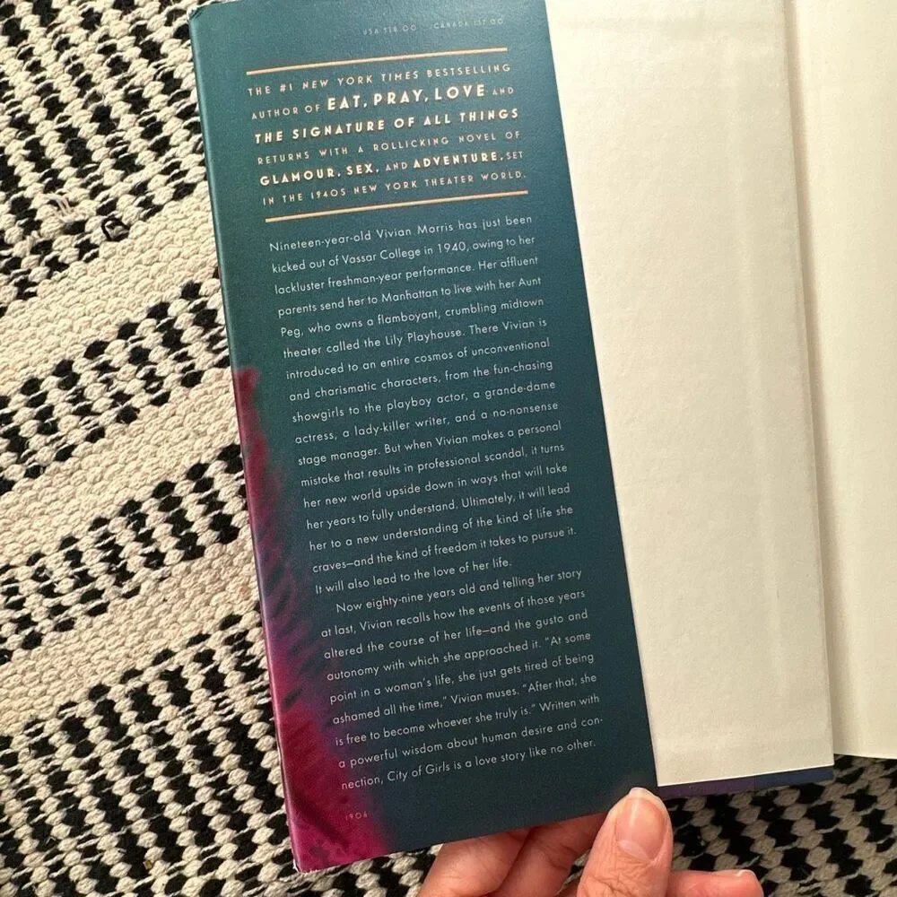 City of girls - Elizabeth Gilbert Hardcover book